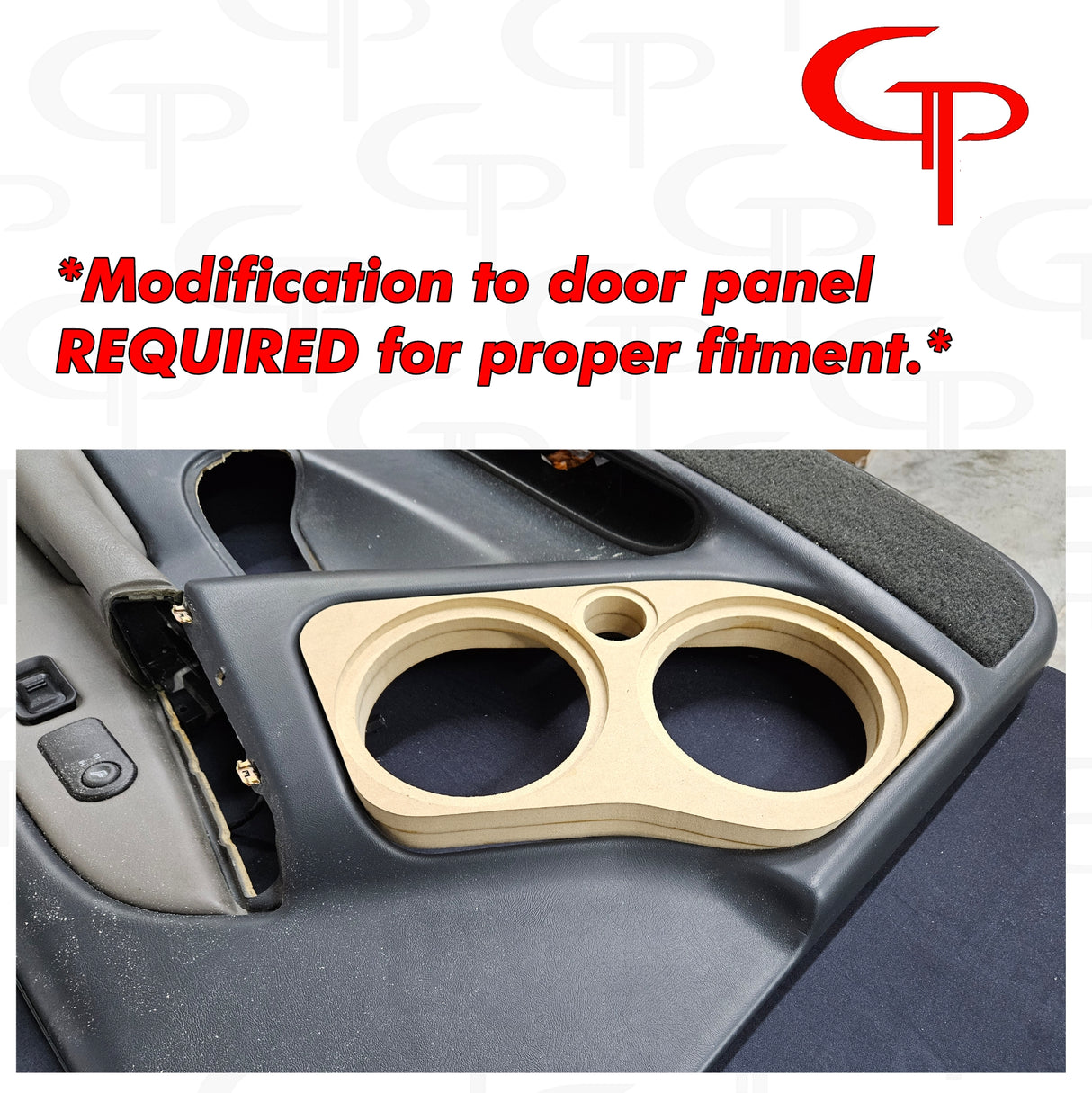 DOORBUSTER GM 00-06 Silverado Tahoe Yukon Suburban Front Door Baffles Flush Mount 2x 6.5" + Tweeter