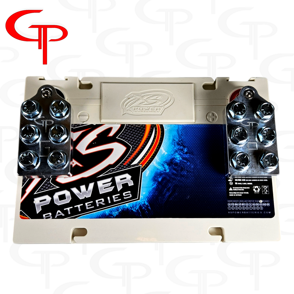 *XS POWER D3400 + GP 6 SPOT BOLT DOWN TERMINALS