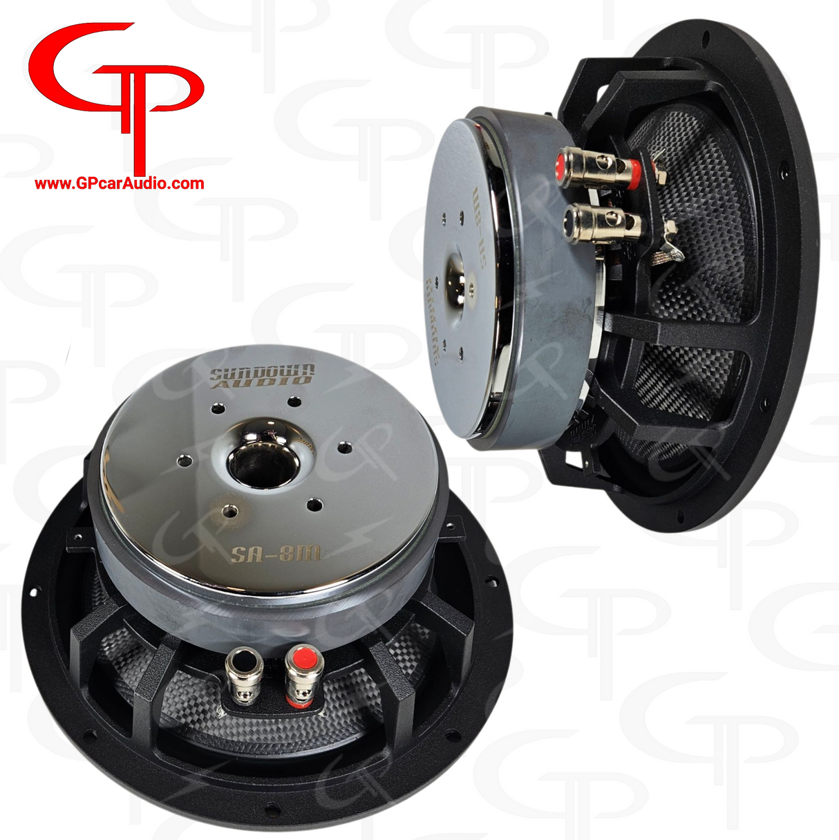 Sundown SA Series V4 SA-8M 8" COMPONENT MIDBASS/ MIDRANGE Speakers (1 Pair)