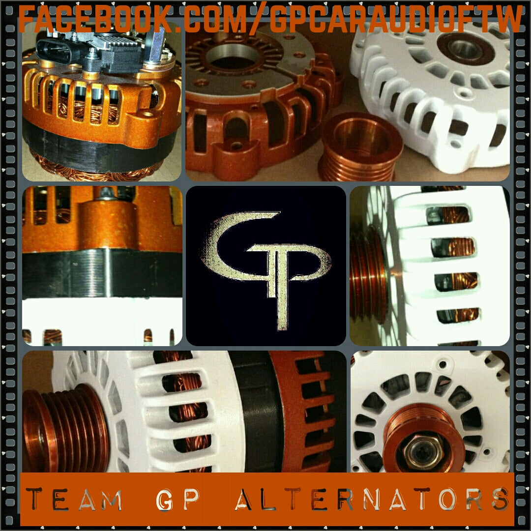 CADILLAC DEVILLE 4.9L -1991-1995- 300AMP TEAM GP Alternator – GP