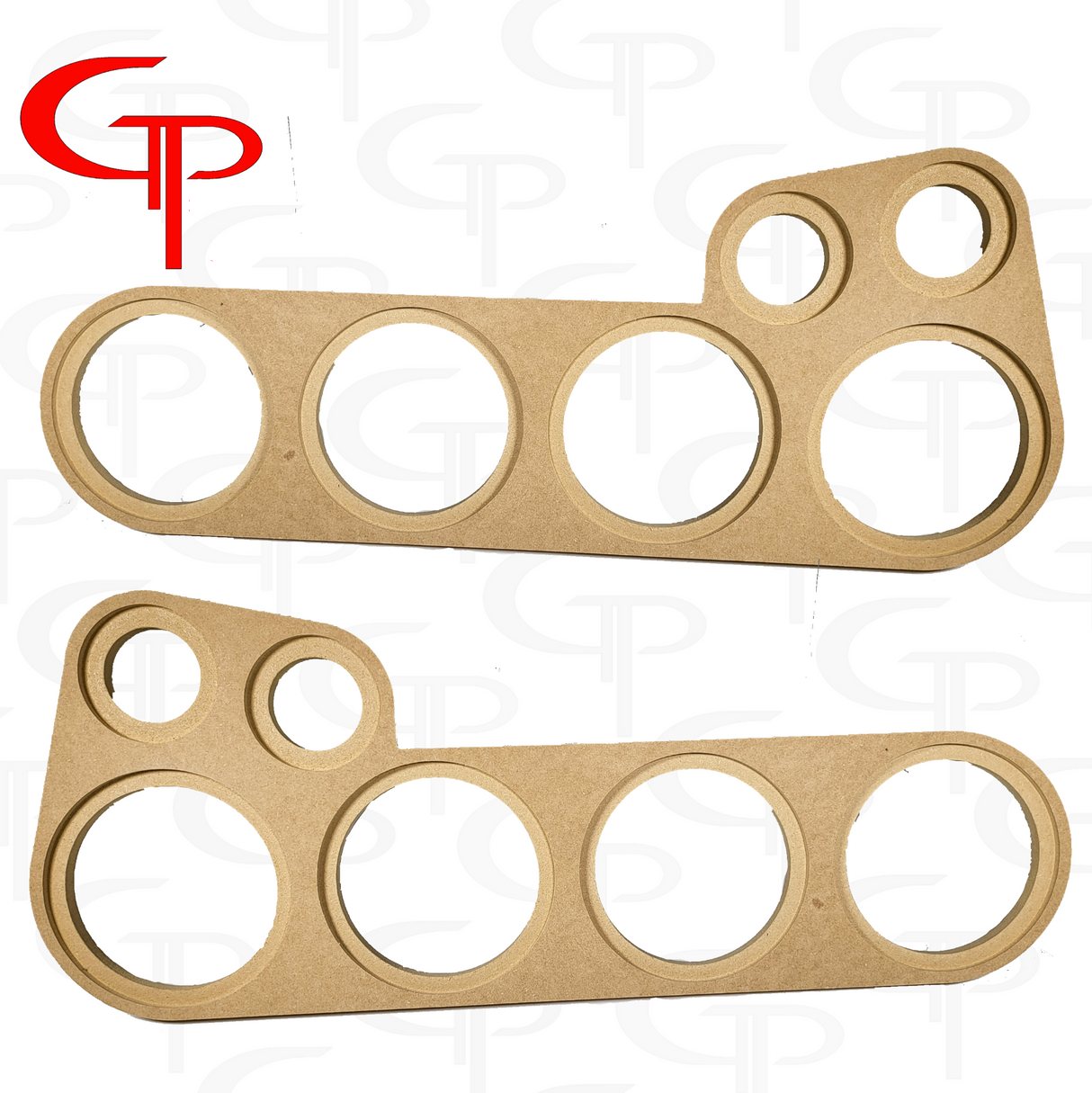 *DOORBUSTER: GP Flush Mount Quad 6.5 + 2 Super tweeter door pod baffles *ONLY 10 AVAILABLE*