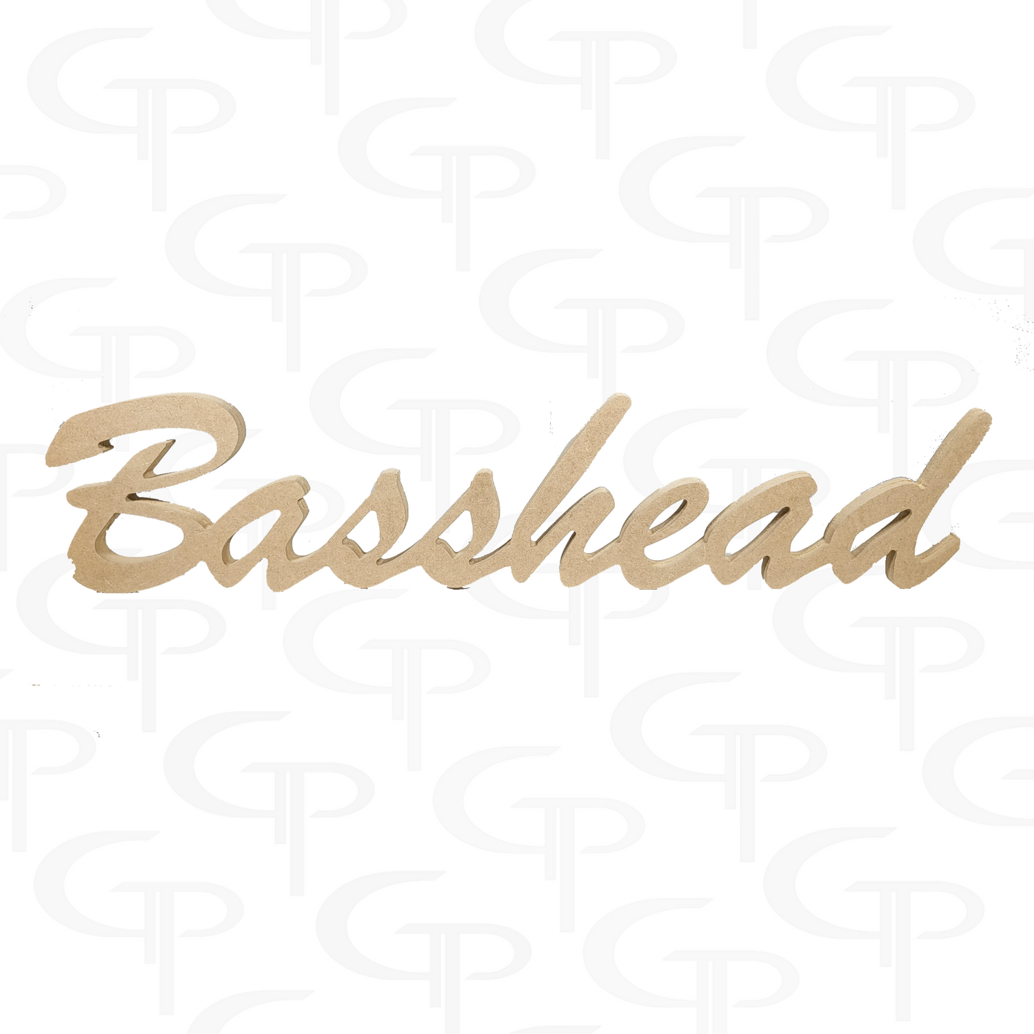 *Basshead Home Decor Sign Cursive 30"