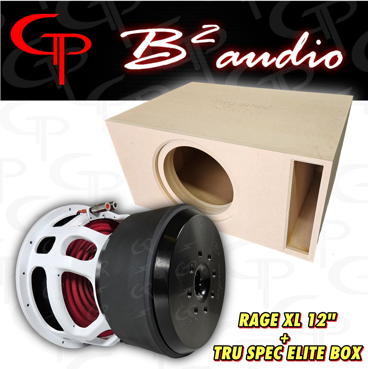 *DOORBUSTER Combo: B2 Audio RAGEXL Series 12" + Tru Spec Elite Enclosure