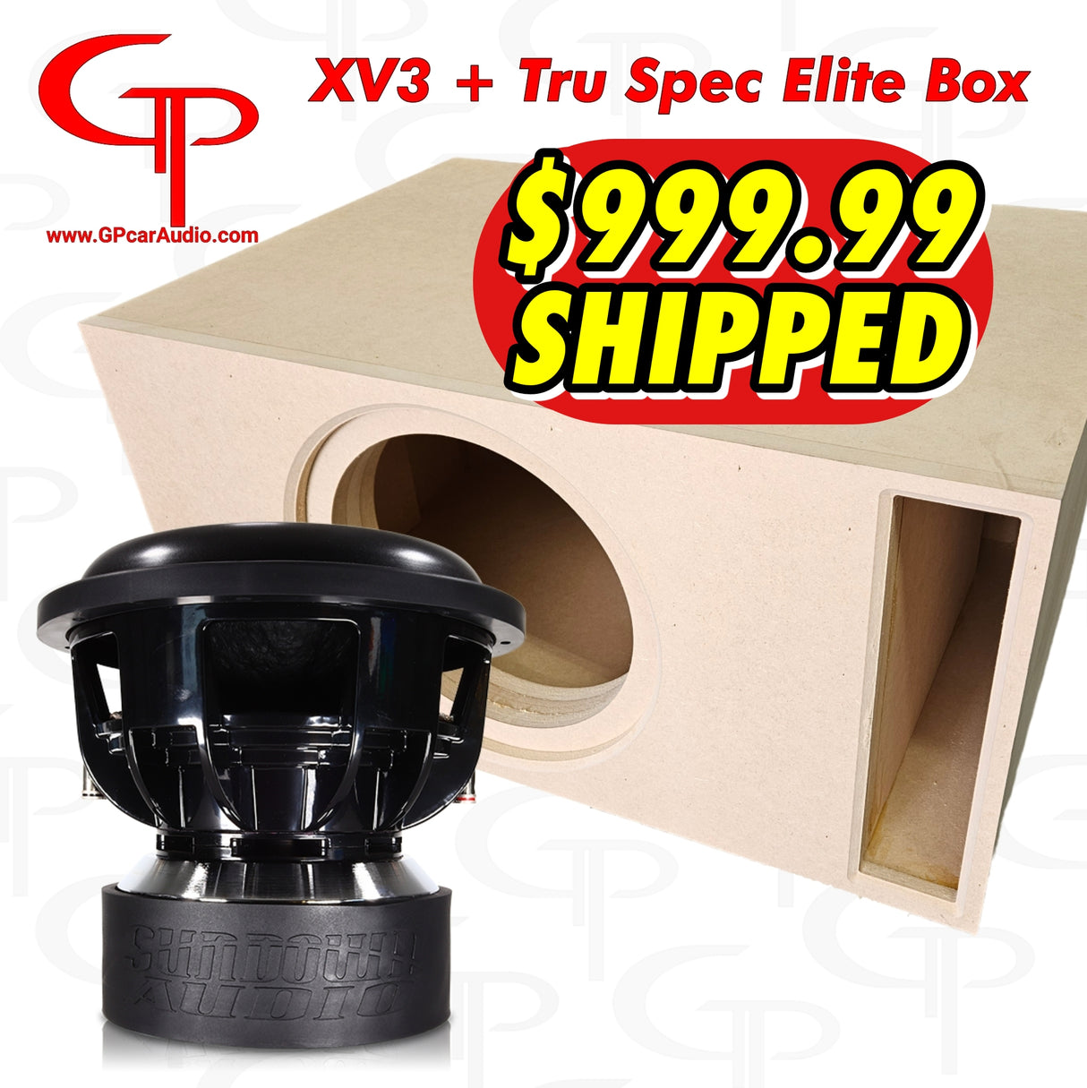 LOADED Sundown Audio Xv.3 12" + Tru Spec Elite XXL Single 12" Box