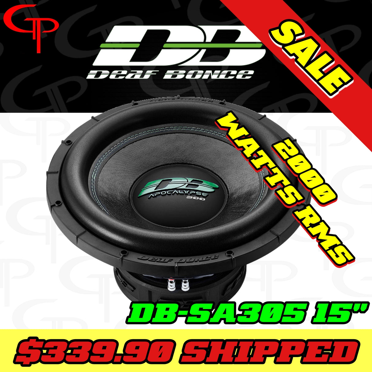 Deaf Bonce Apocalypse DB-SA305 D1/D2 15" Subwoofer
