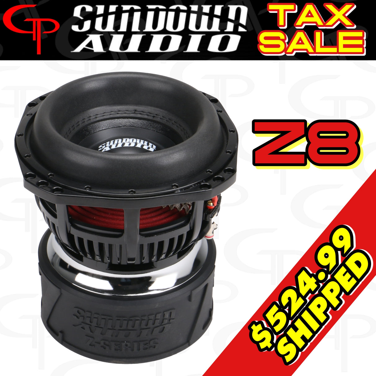 Sundown Audio Z 8" 2000 watt Subwoofer D1/D2