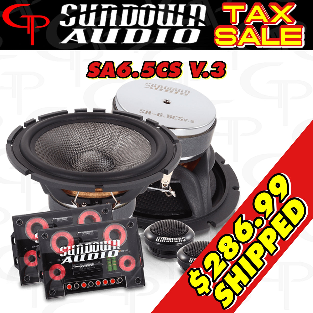 SA-6.5CS V.3 6.5" Component Speaker Set (1 Pair)