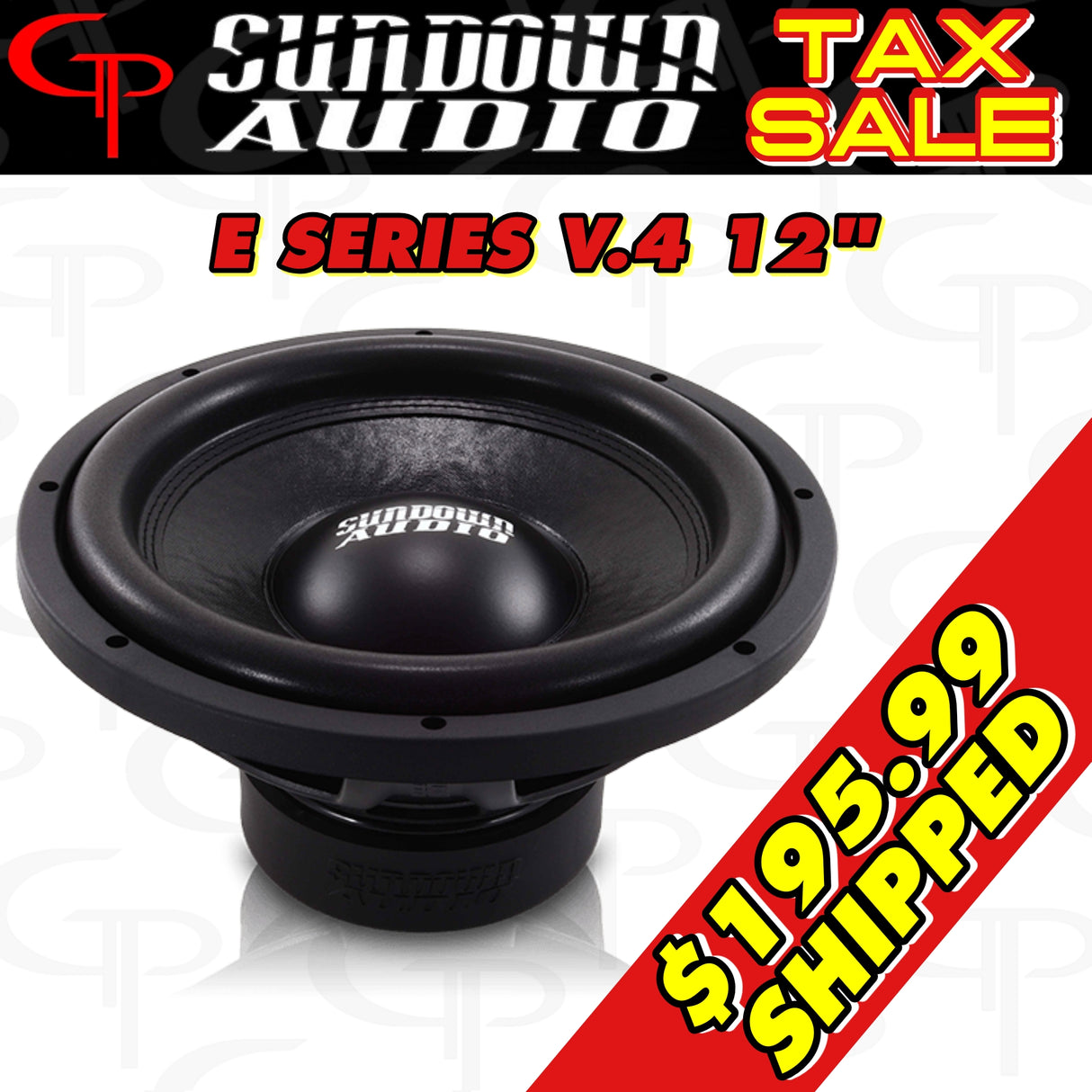 Sundown Audio E V.4 12" 500 Watt Subwoofer