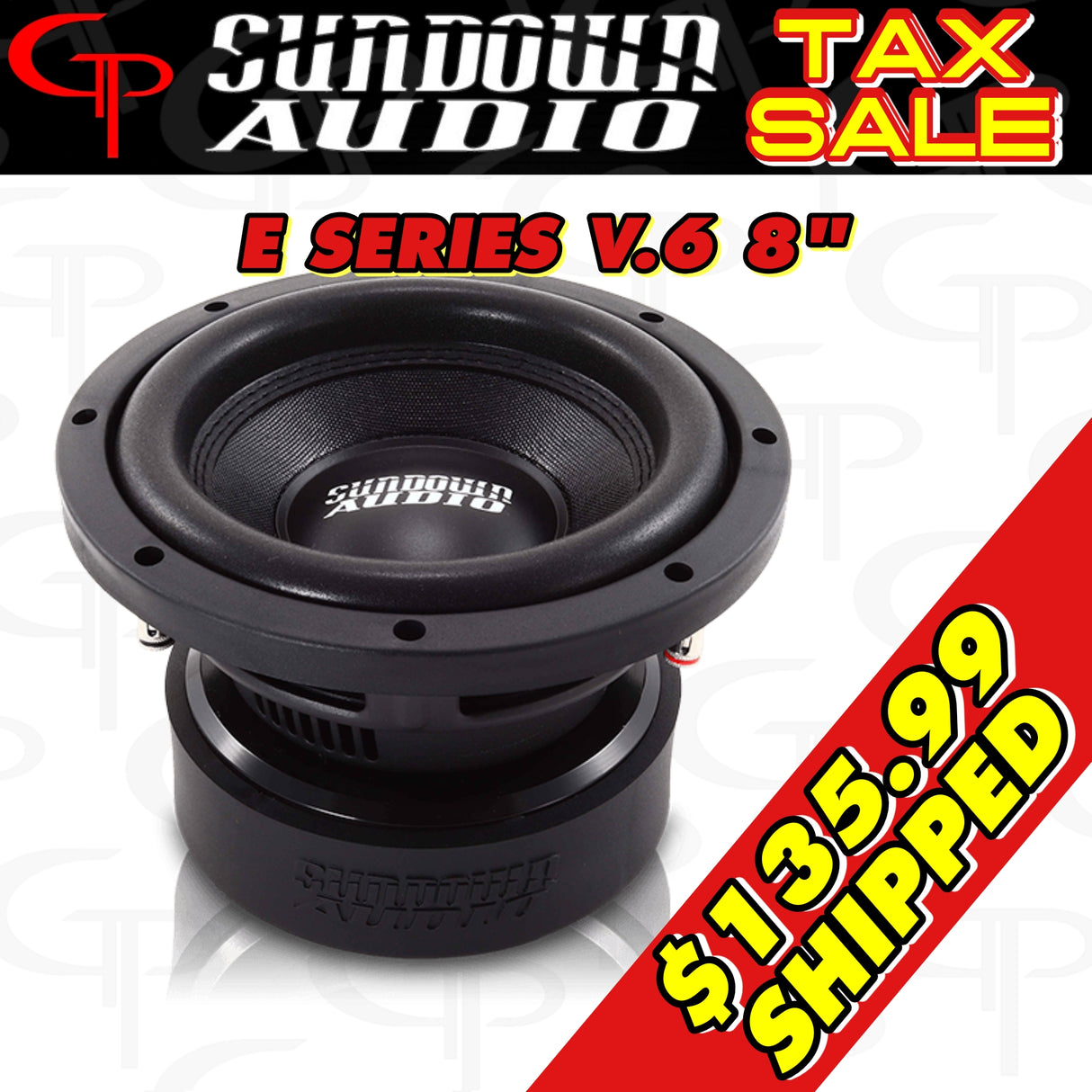 Sundown Audio E 8" v.6 400W DVC Subwoofer
