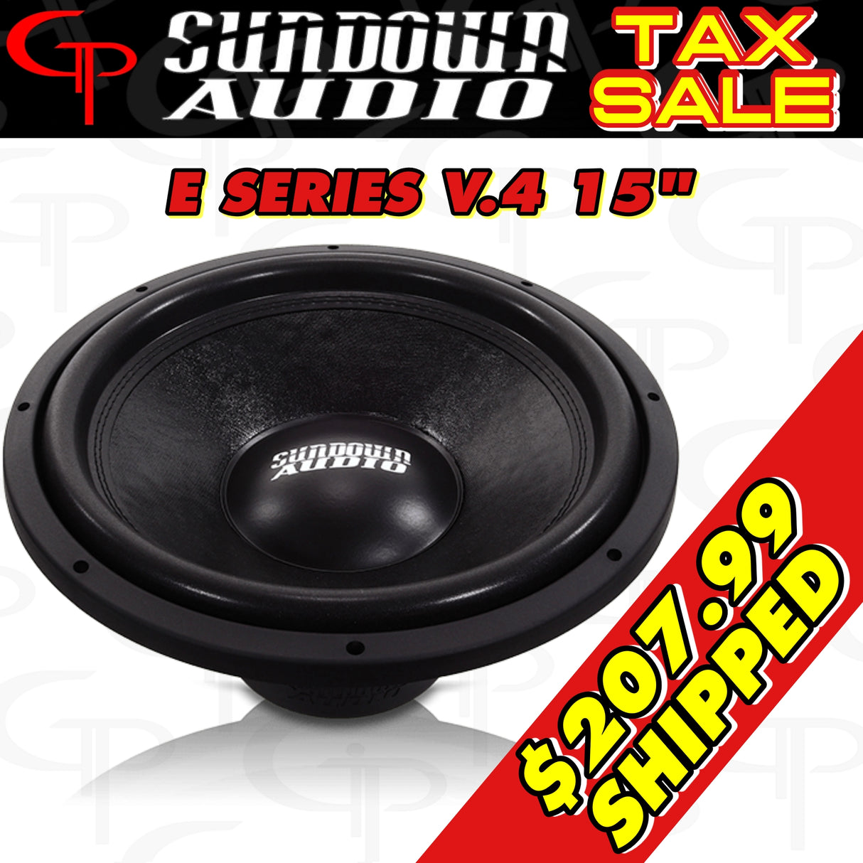 Sundown Audio E V.4 15" 500 Watt Subwoofer