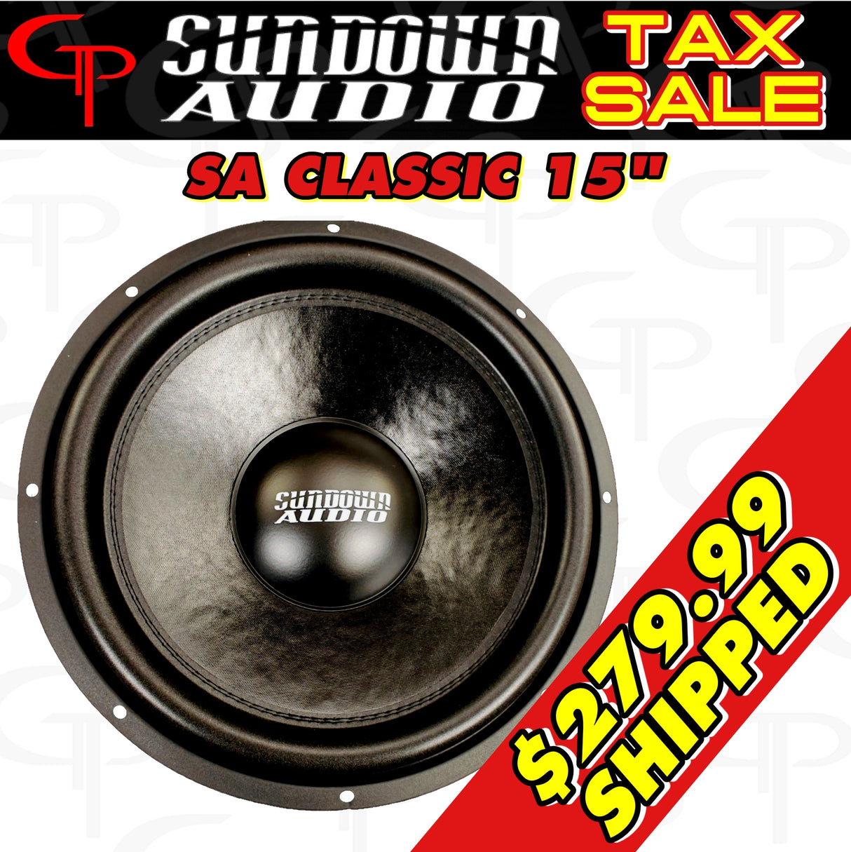Sundown Audio SA Classic 15" 1000 watt DVC Subwoofer