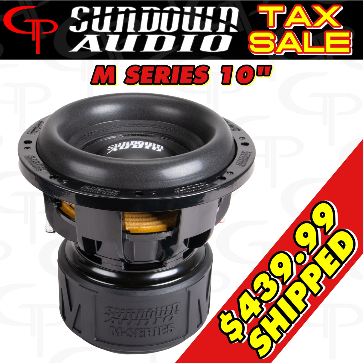 Sundown Audio M-Series M10 10" 2000W Subwoofer