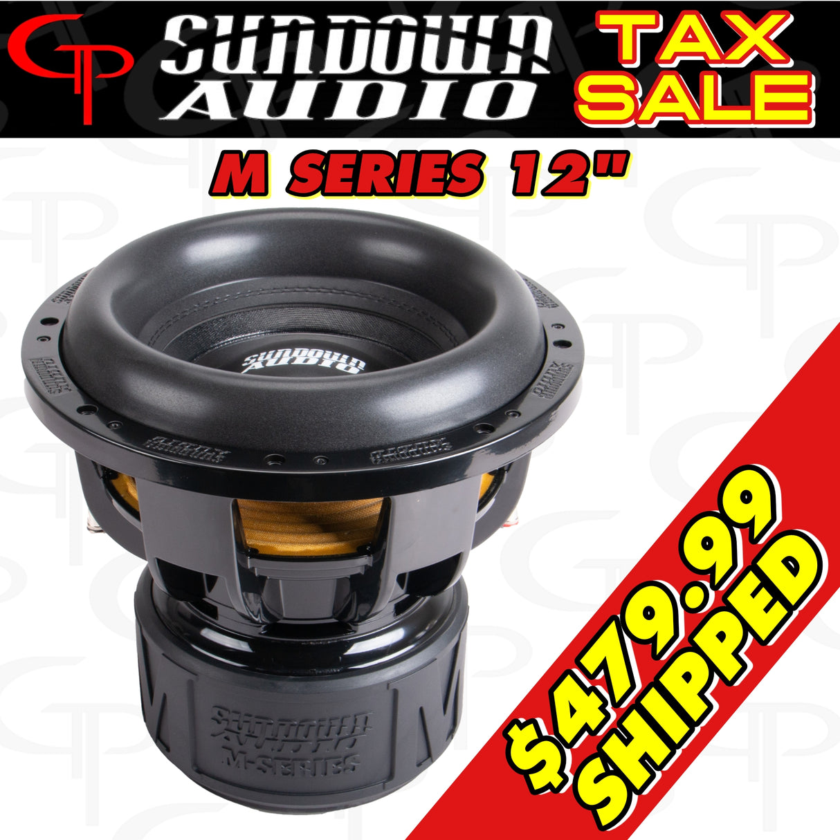Sundown Audio M-Series M12 12" 2000W Subwoofer