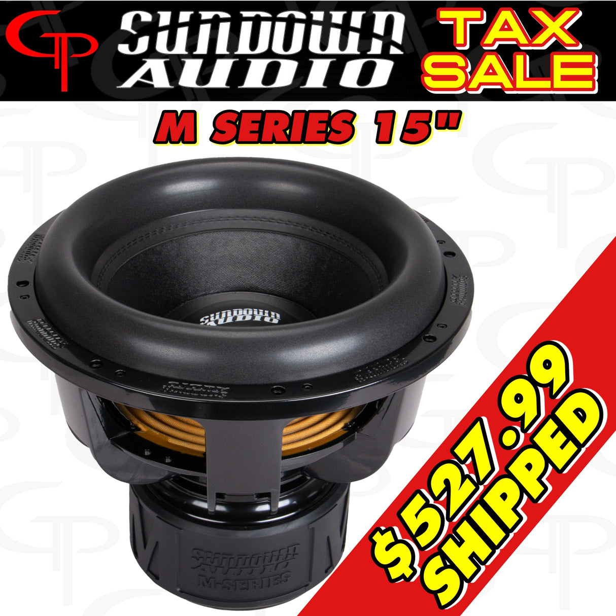 Sundown Audio M-Series M15 15" 2000W Subwoofer