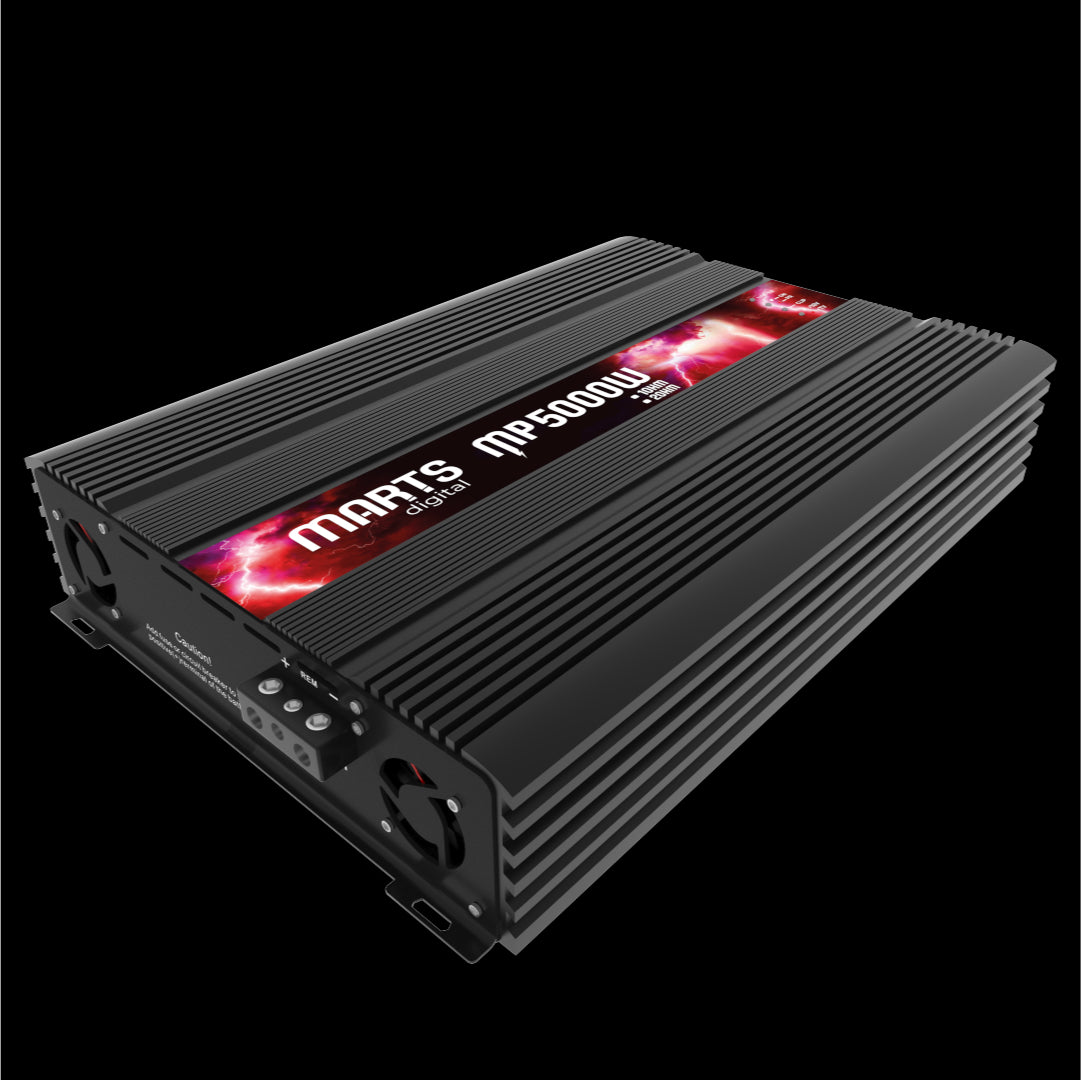 MARTS MP 5000 1 OHM 5000 WATT 1 CHANNEL AMPLIFIER