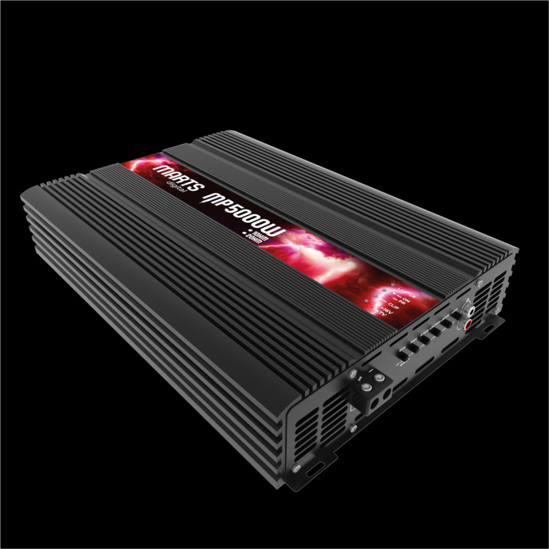 MARTS MP 5000 1 OHM 5000 WATT 1 CHANNEL AMPLIFIER