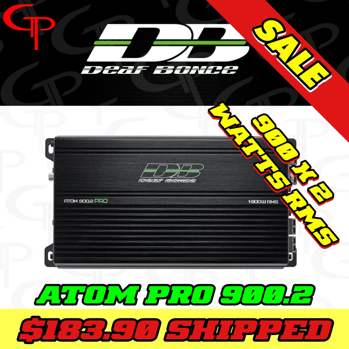Apocalypse ATOM-900.2 PRO | 900 Watt 2-channel amplifier