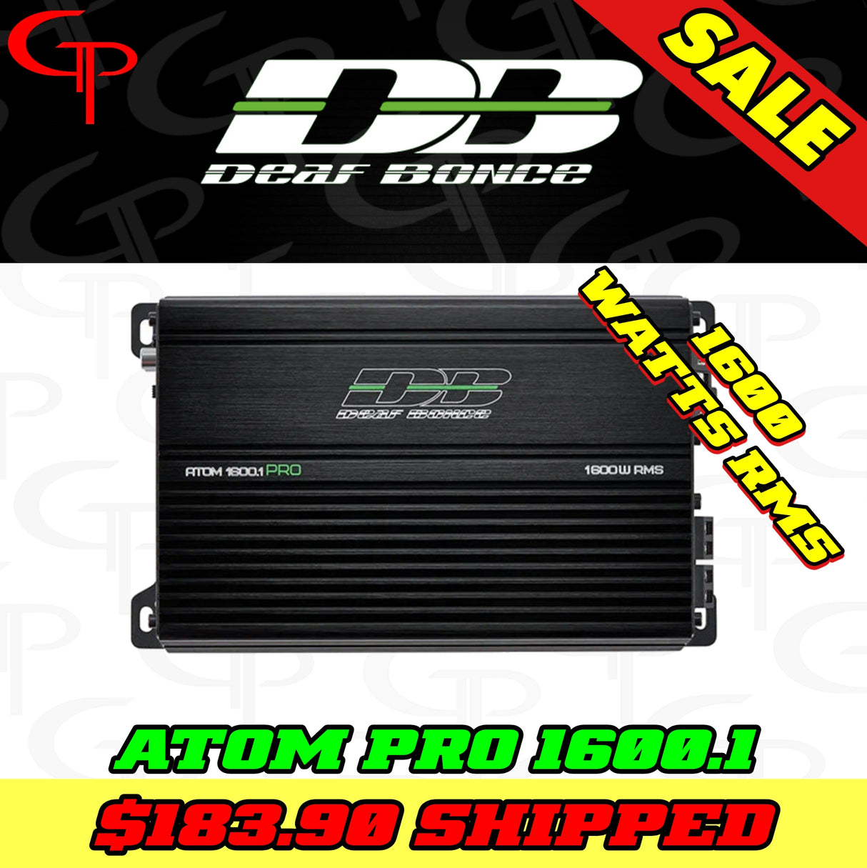 Deaf Bonce Apocalypse ATOM 1600 PRO 1600 Watt Power Amplifier