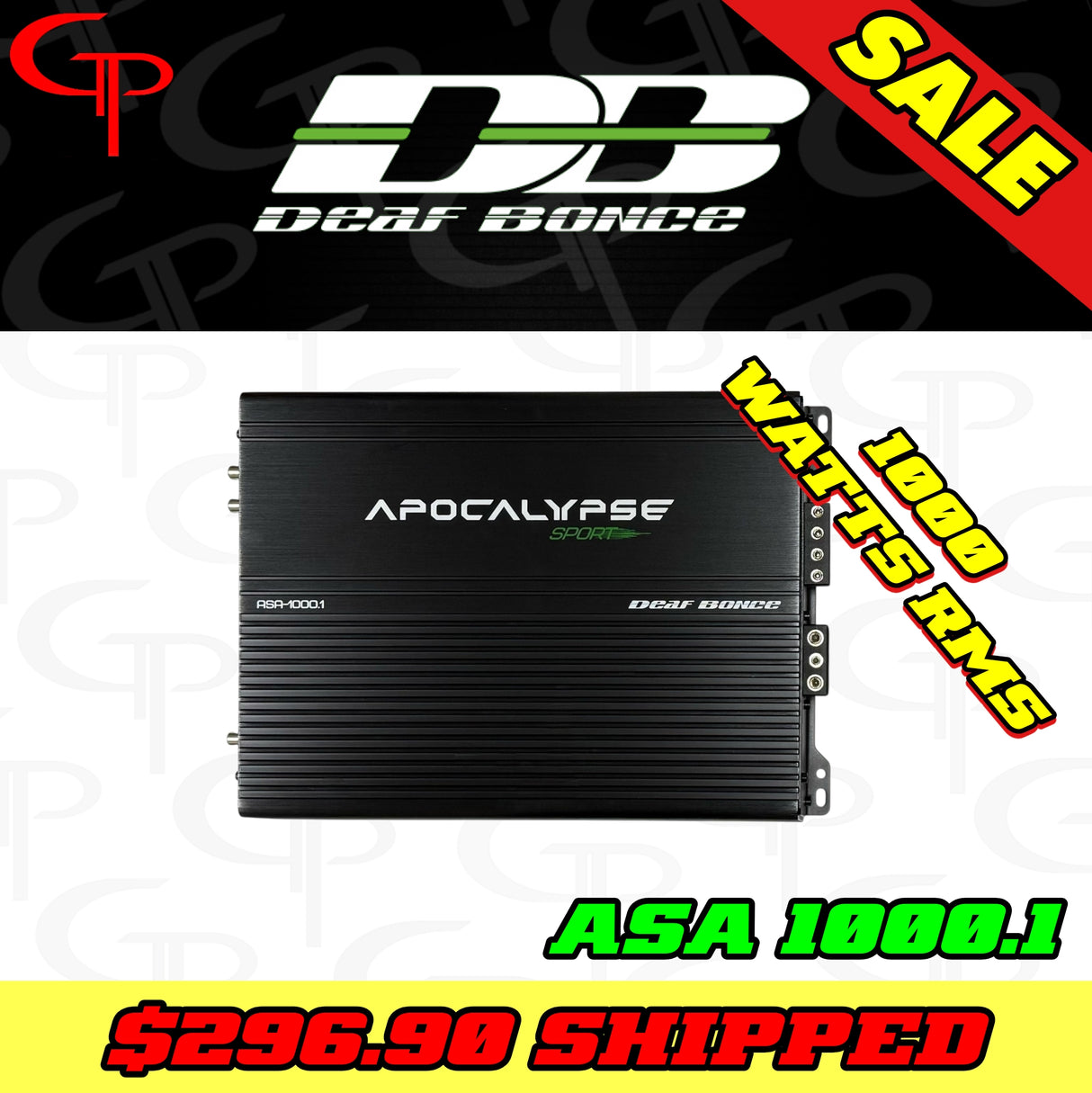 Apocalypse ASA-1000.1 | 1000 Watt Power Amplifier