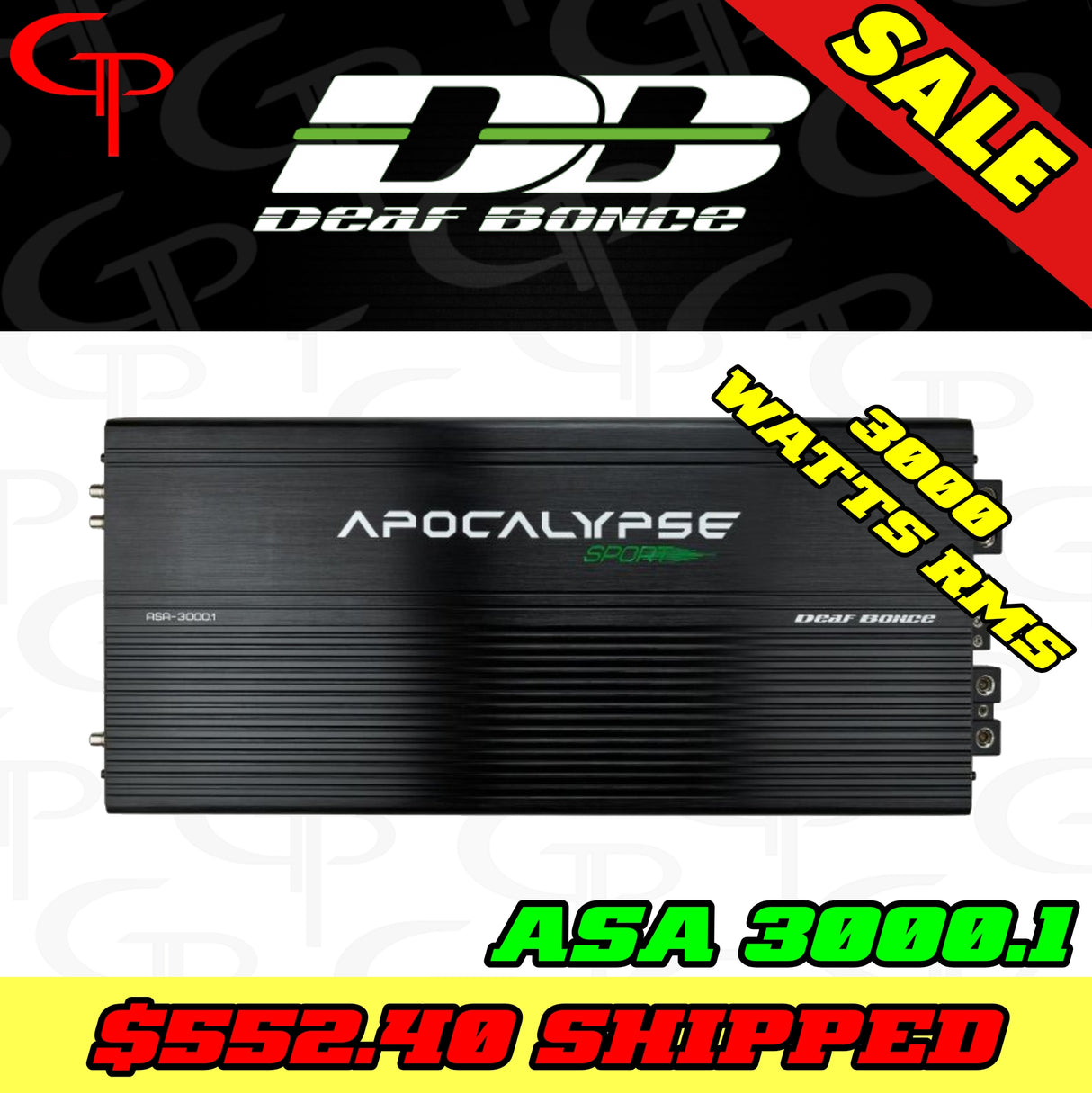 Apocalypse ASA-3000.1 | 3000 Watt Power Amplifier