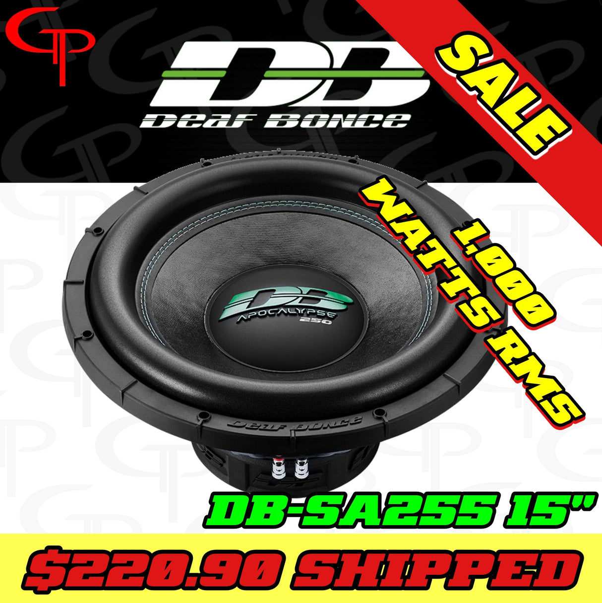 Deaf Bonce Apocalypse DB-SA255 D1/D2 15" Subwoofer