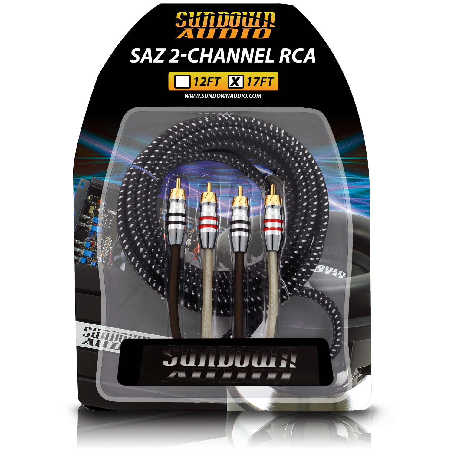 SAZ RCA - 2 Channel - 17 Ft Hi-Fi