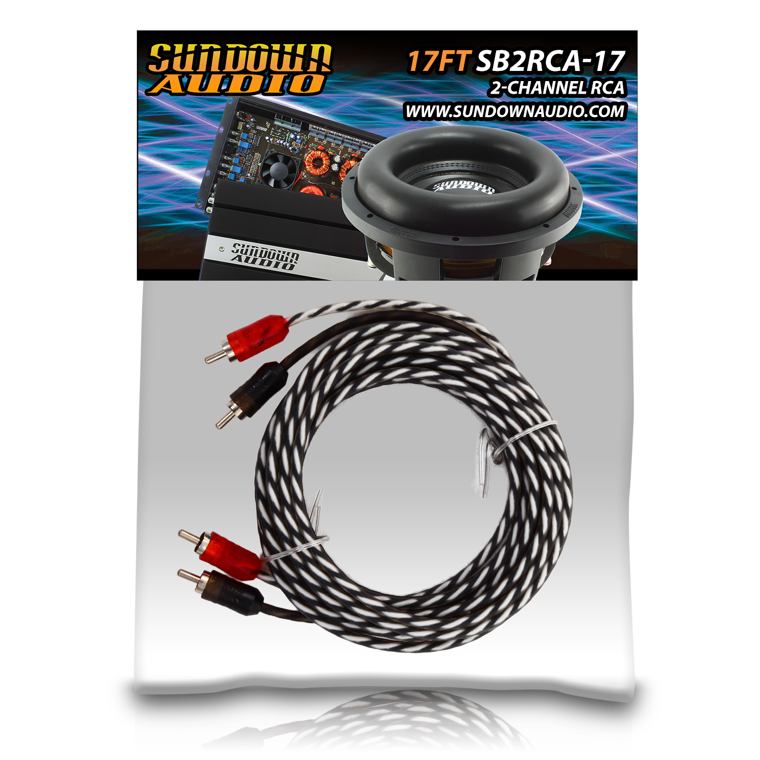 SB2-17 RCA - 2 Channel - 17 Ft Standard
