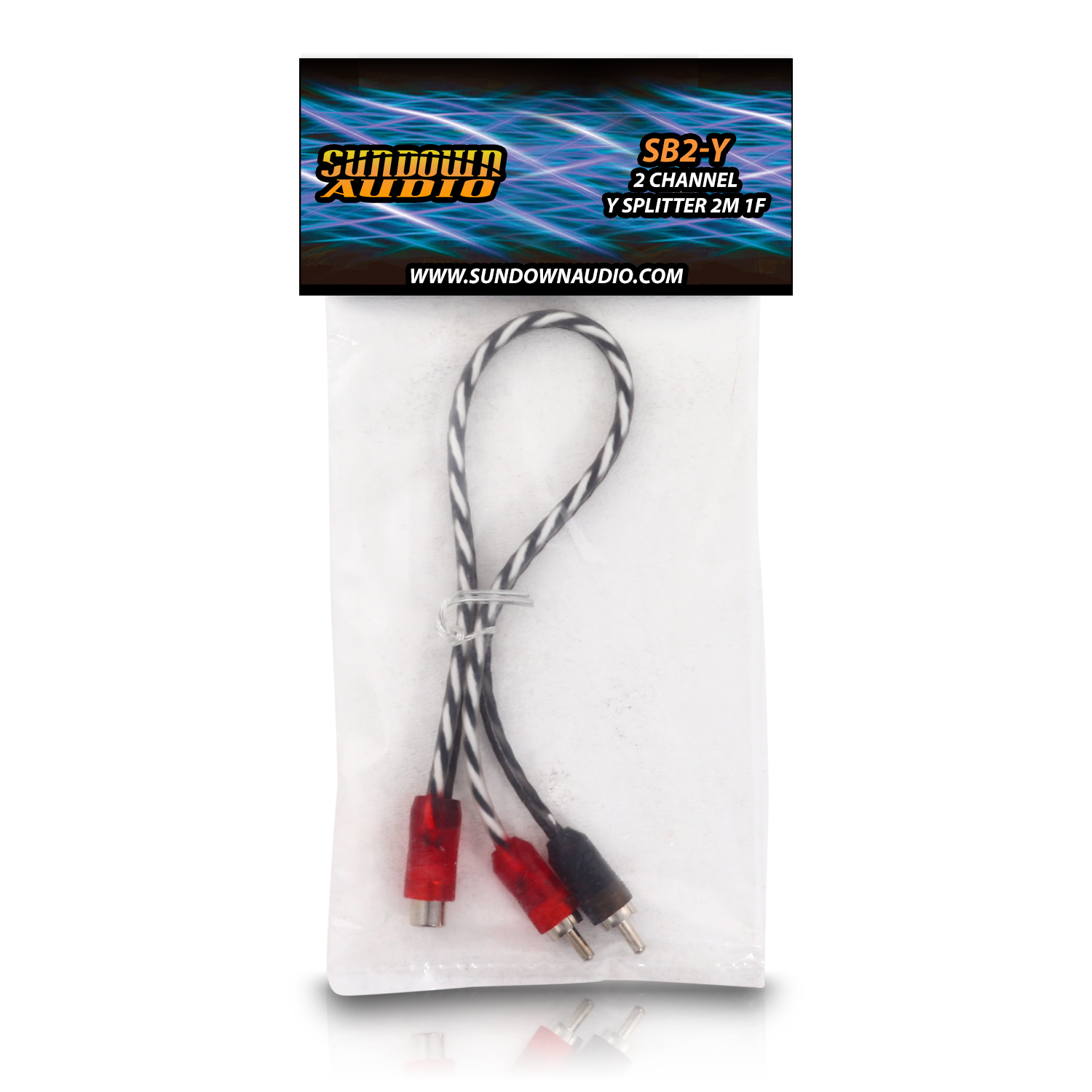 SB2Y RCA 1F to 2M 2CH Y-Splitter Standard