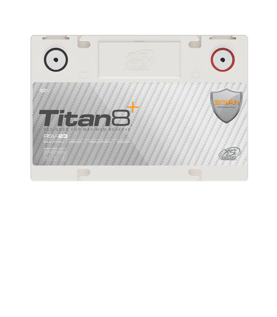 XS POWER TITAN 8 RSV-23 LTO GROUP 34 5,000w LITHIUM BATTERY