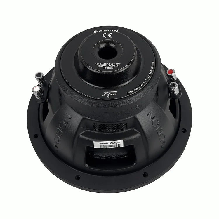 *CLOSEOUT* ORION XTR10  Subwoofer 10" DVC 2/4-Ohm 500 Watts RMS | 2000 Watts MAX