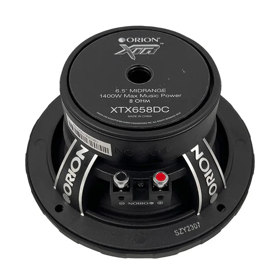 *CLOSEOUT* ORION XTR 6.5" HIGH EFFICIENCY MIDRANGE SPEAKERS 350 WATS RMS DUSTCAP