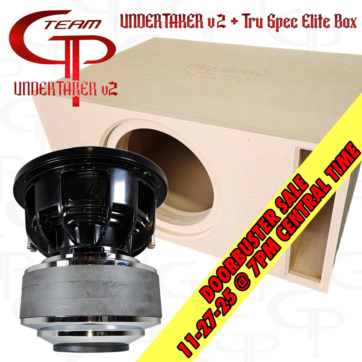 DOORBUSTER LOADED Team GP Undertaker v.2 12" + Tru Spec Elite Box