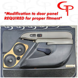 DOORBUSTER GM 00-06 Silverado Tahoe Yukon Suburban Front Door Baffles Flush Mount 2x 6.5" + Tweeter