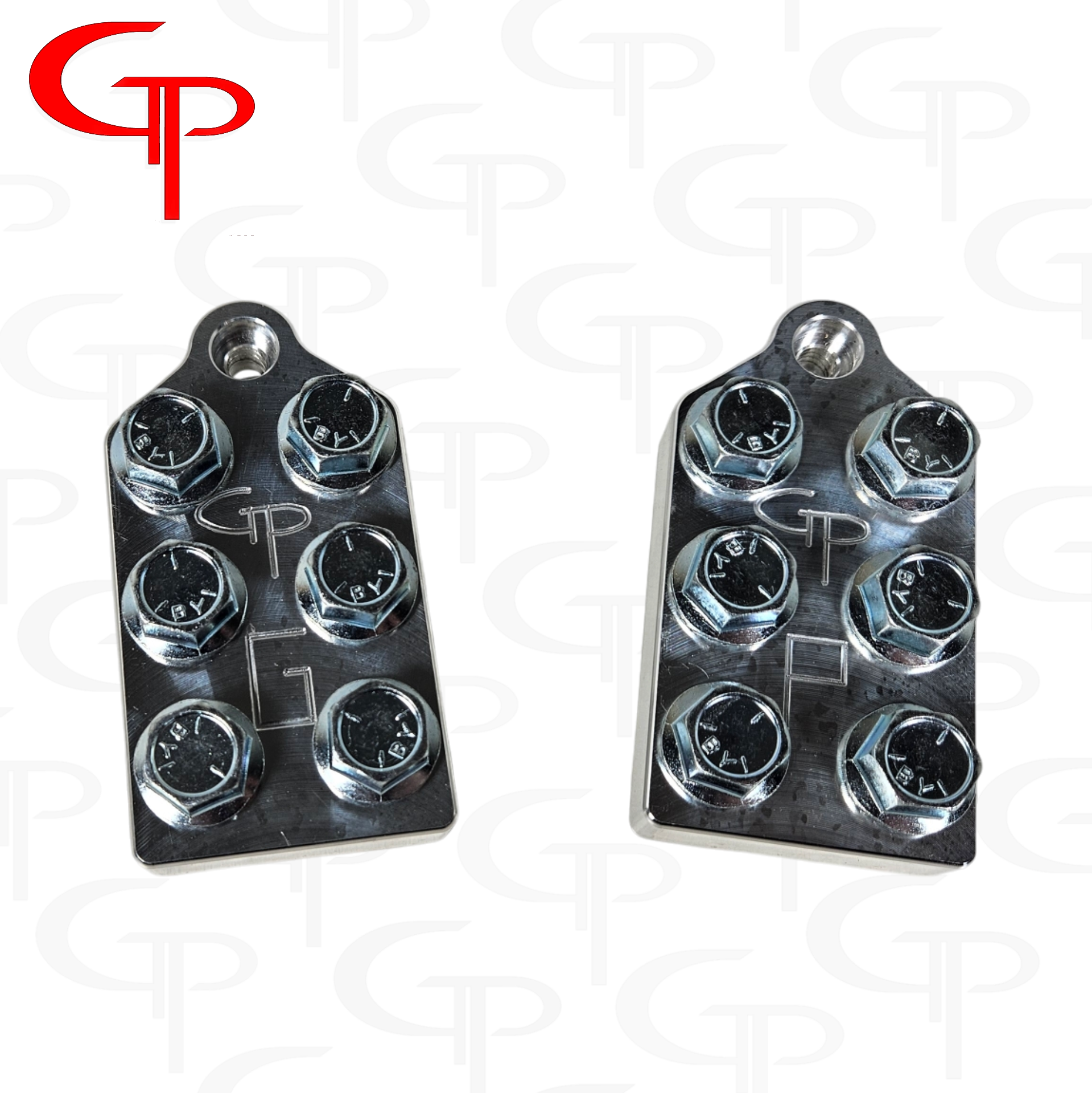 GP Audio Bolt Down Style 6 Spot Machined Battery Terminals – GP