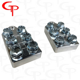 GP Audio Bolt Down Style 6 Spot Machined Battery Terminals