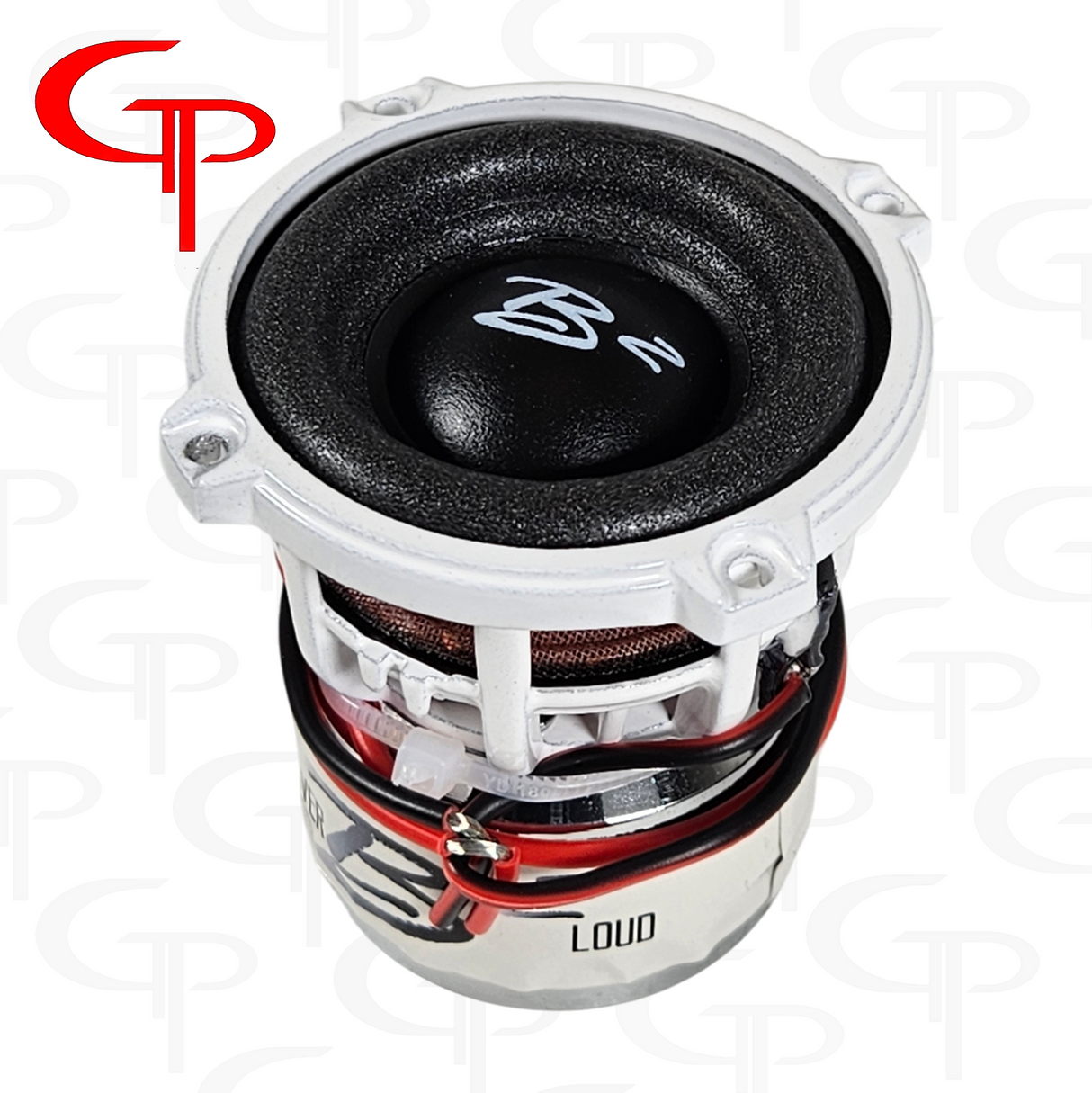 B2 Audio RAMPAGE Series 2" Subwoofer for RC Cars & Hobby Enthusiasts