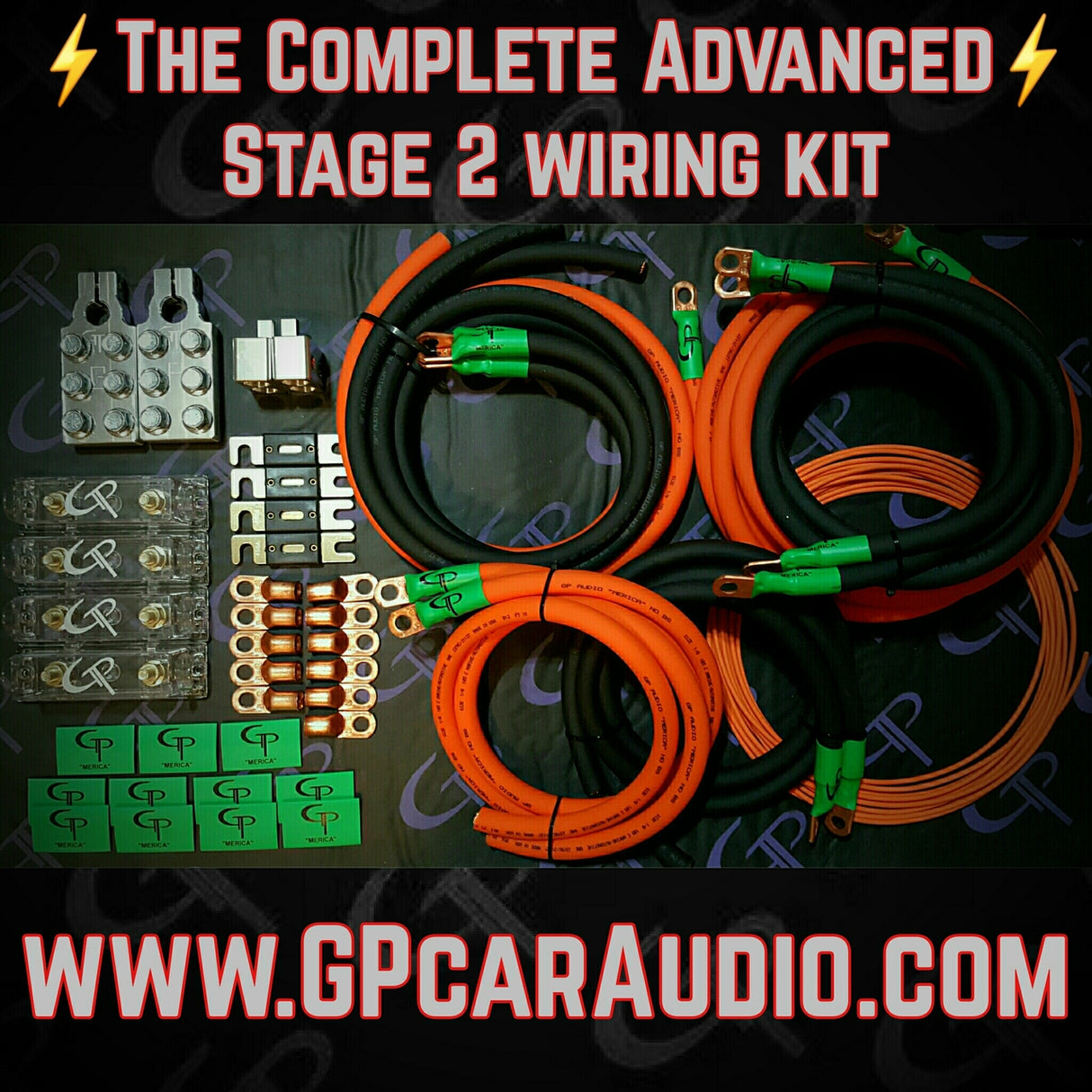 *The Complete Advanced: 1/0 AWG Stage 2 Wiring Kit