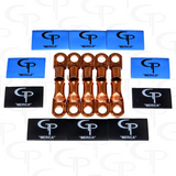 1/0 AWG COPPER LUGS & GP HEAT SHRINKS