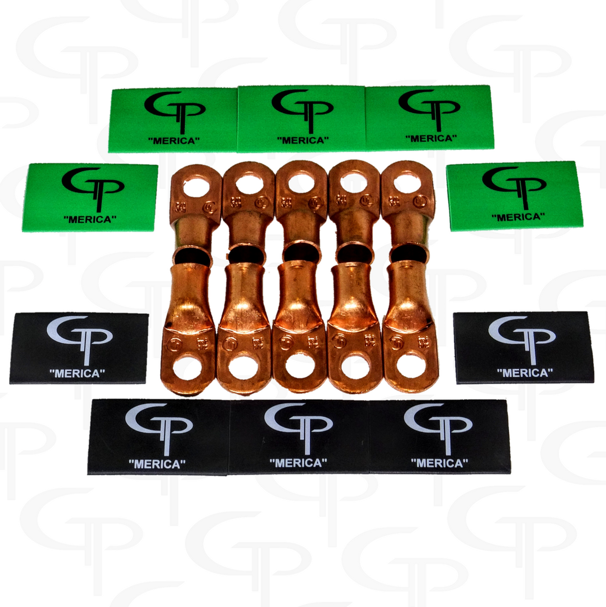 2/0 AWG COPPER LUGS & GP HEAT SHRINKS