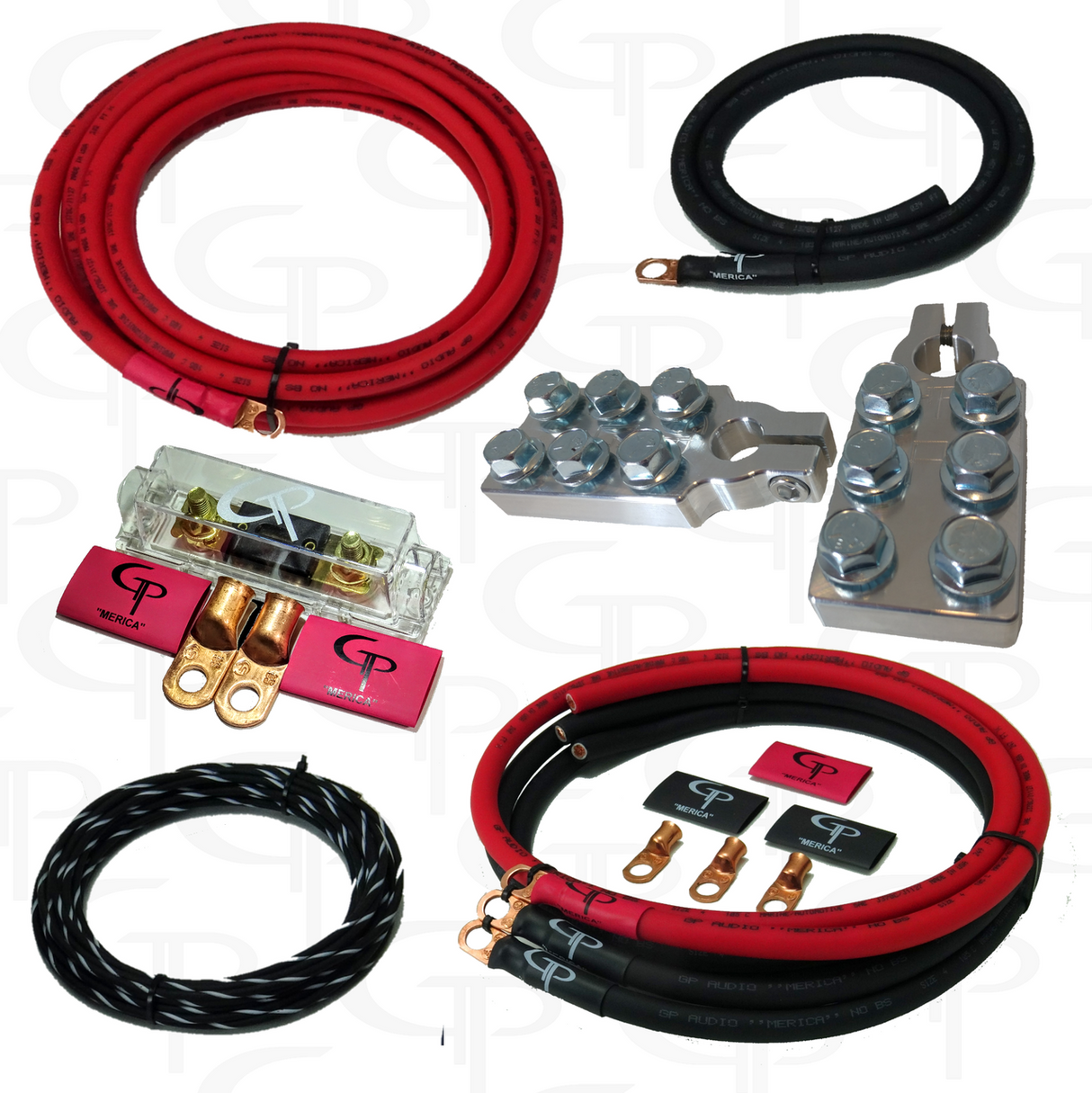 *The Complete: 4 AWG Stage 1 Wiring Kit