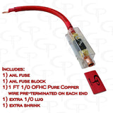 2/0 AWG GP INLINE ANL FUSE BLOCK INSTALL KIT