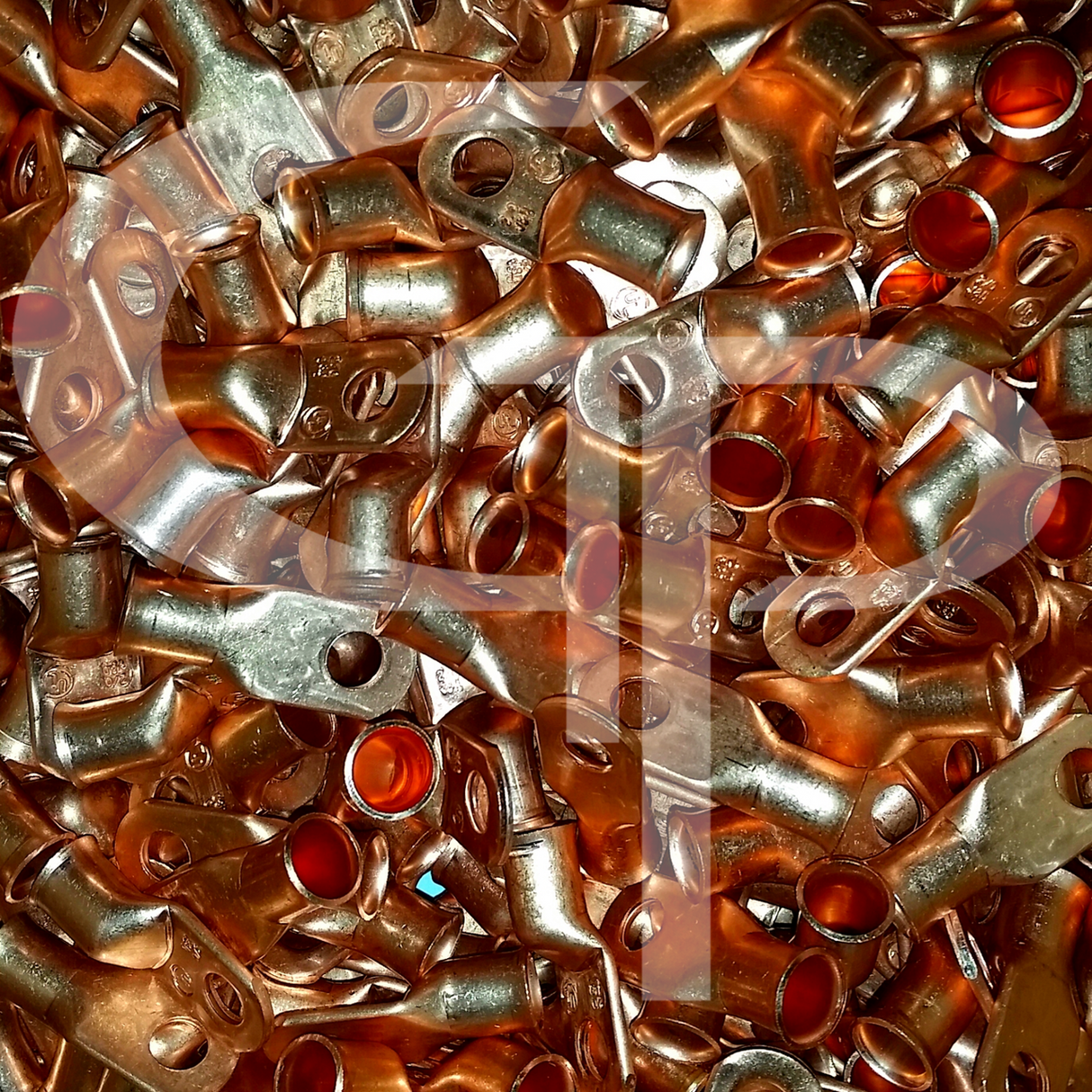 BULK GP UL Listed Pure Copper 1/0 AWG LUGS