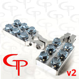 GP Audio V2 SAE Style 6 Spot Machined Battery Terminals