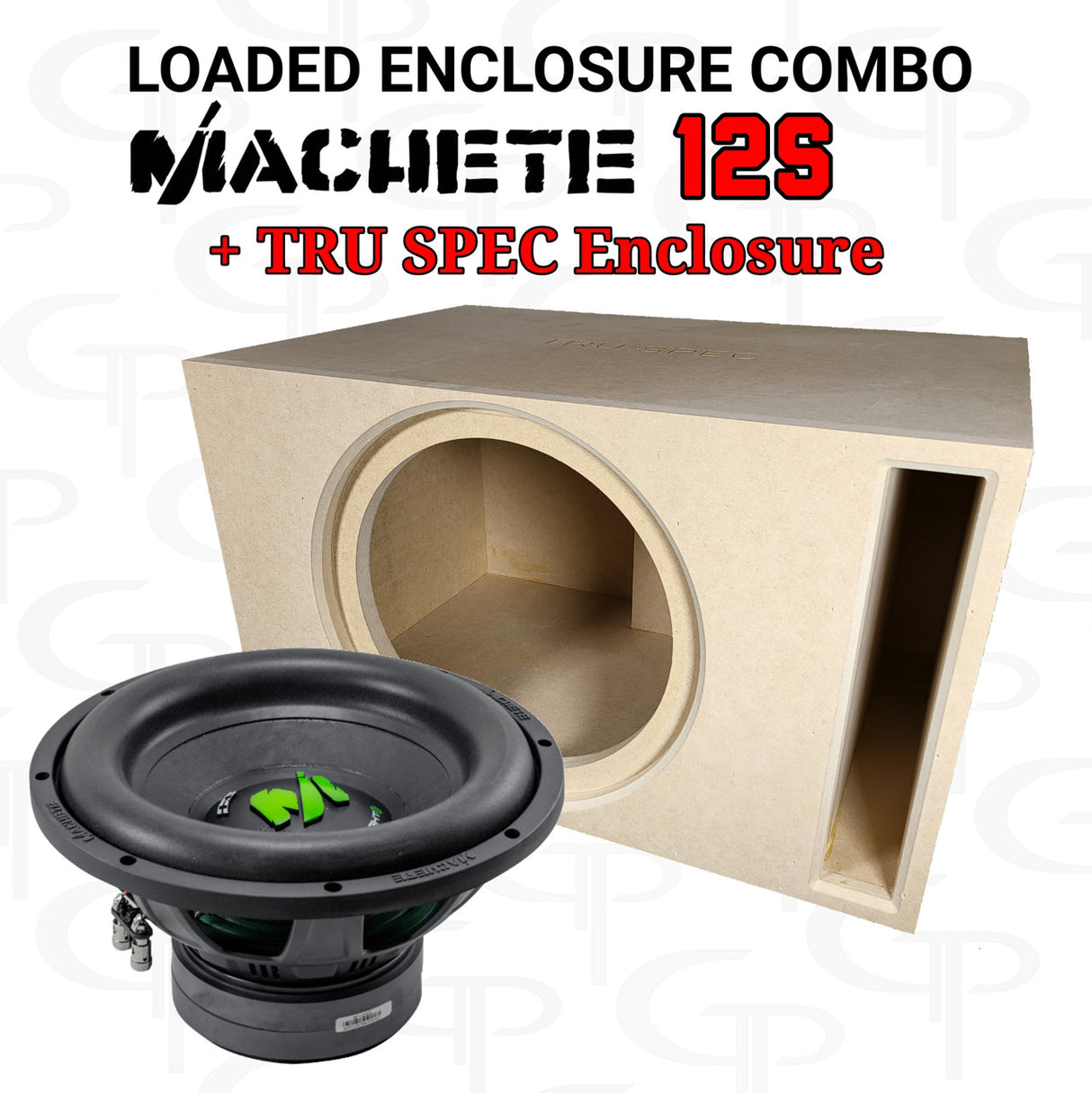 Loaded Tru Spec Machete MF 12S" Subwoofer 800 RMS