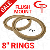 GP 8" Flush Mount Speaker Rings