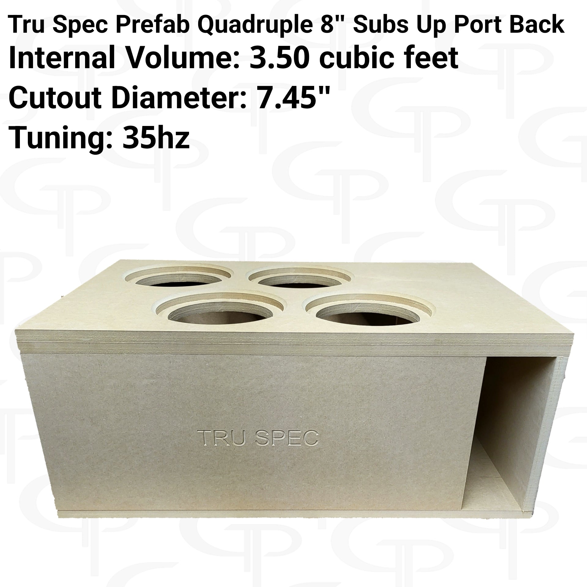 TRU SPEC Prefab Quad 8