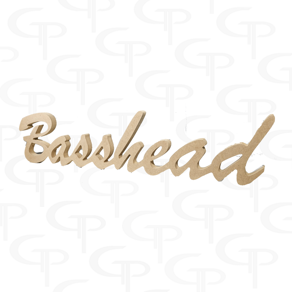 *Basshead Home Decor Sign Cursive 30"