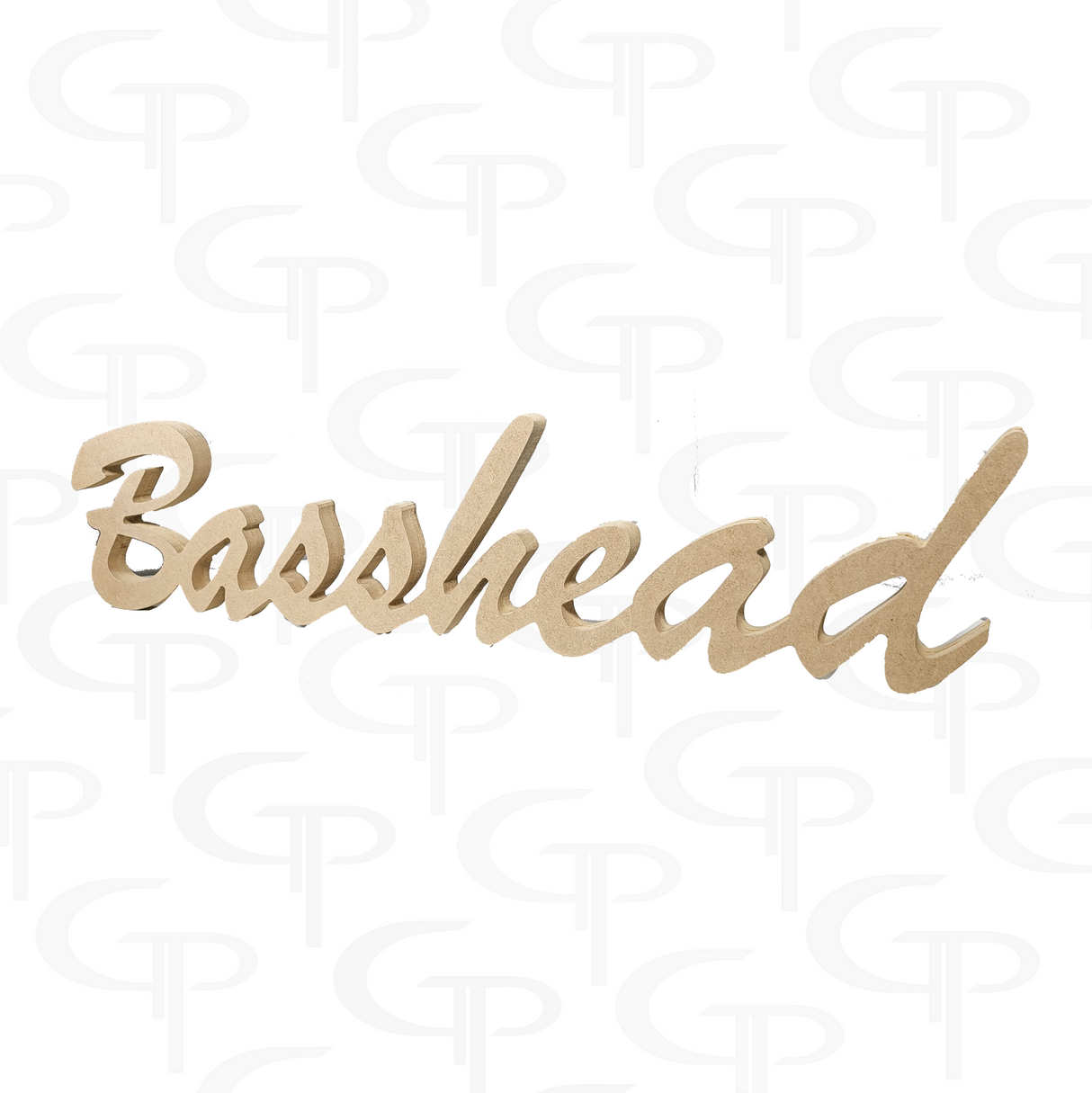 DOORBUSTER Basshead Home Decor Sign Cursive 30" *ONLY 10 AVAILABLE*