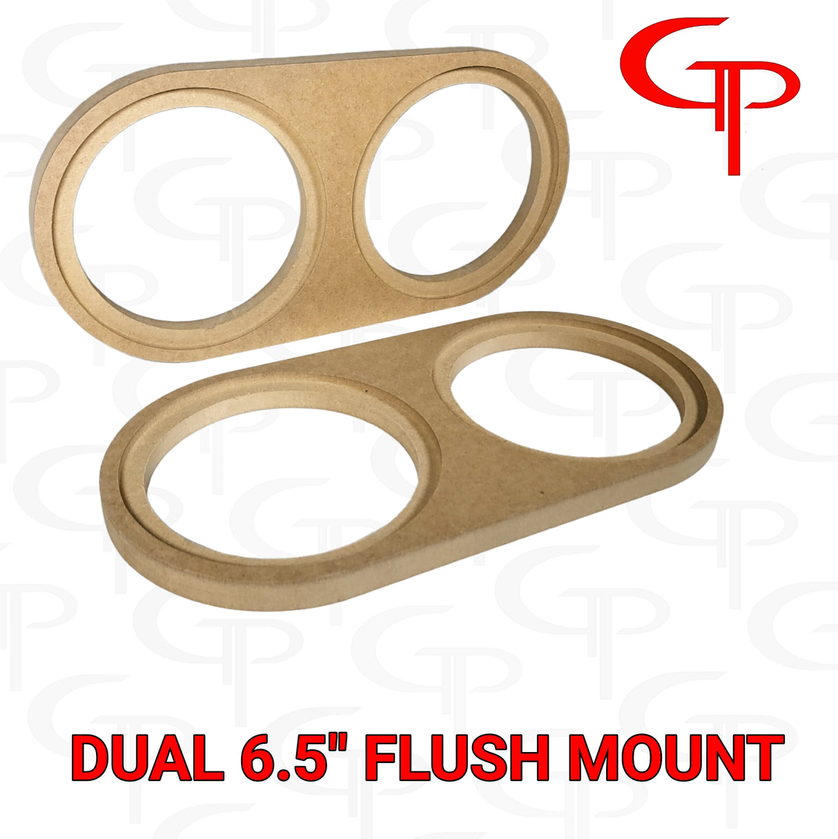 Customized Flush Mount Dual 6.5 inch Speaker Door Pod Baffles