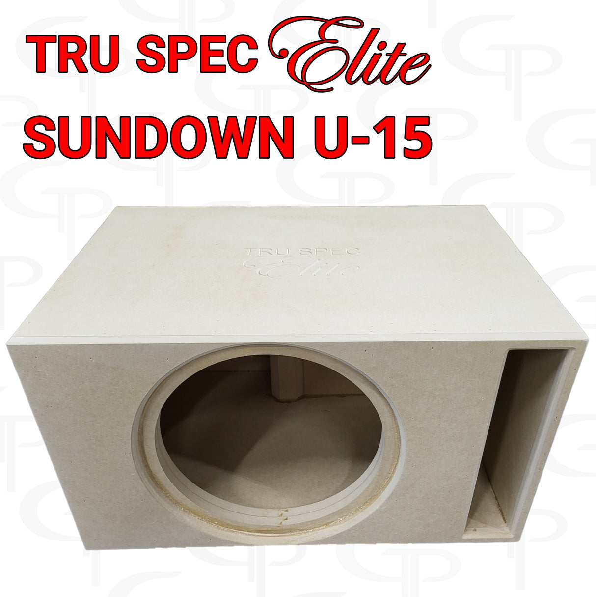 TRU SPEC Elite Prefab Single 15" Subwoofer Enclosure Sundown U 15"